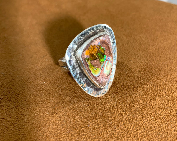 Mexican Opal Ring by Dezbah Stumpff