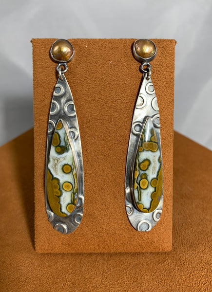 Jasper Earrings by Victoria Maase Stoll