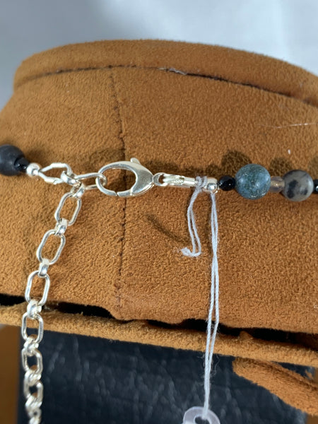 Marble Jasper Bead Necklace by Gloria Sawin Fine Jewelry