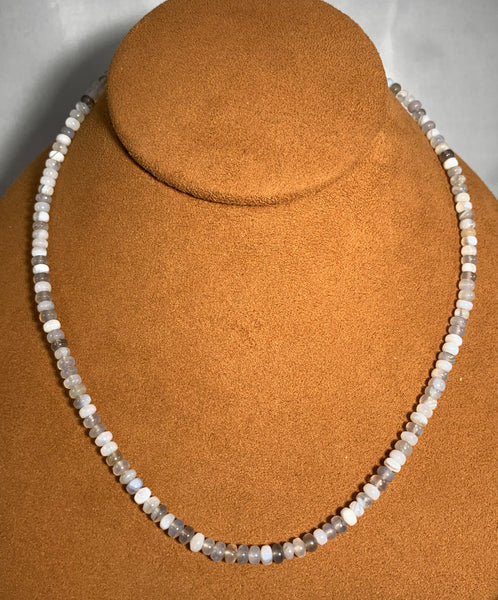 Moonstone Necklace by Gloria Sawin