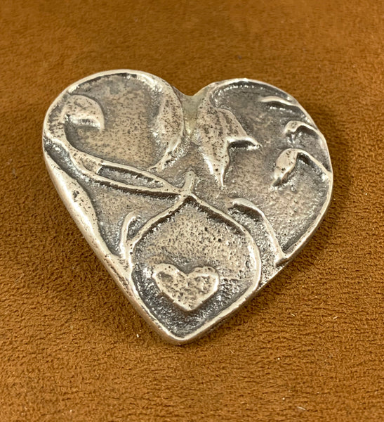 Heart Pendant by Ira Custer