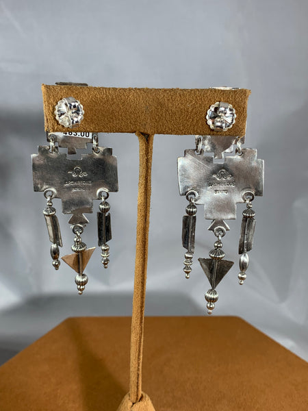 Lapis Earrings by Teresa Archibeque