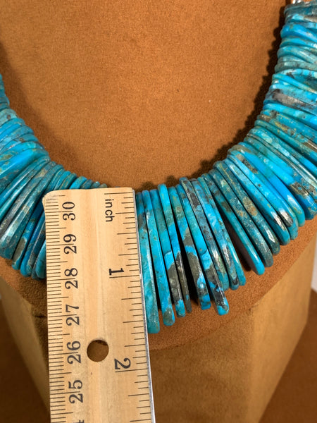 Tab Kingman Turquoise Necklace by Kevin Ray Garcia
