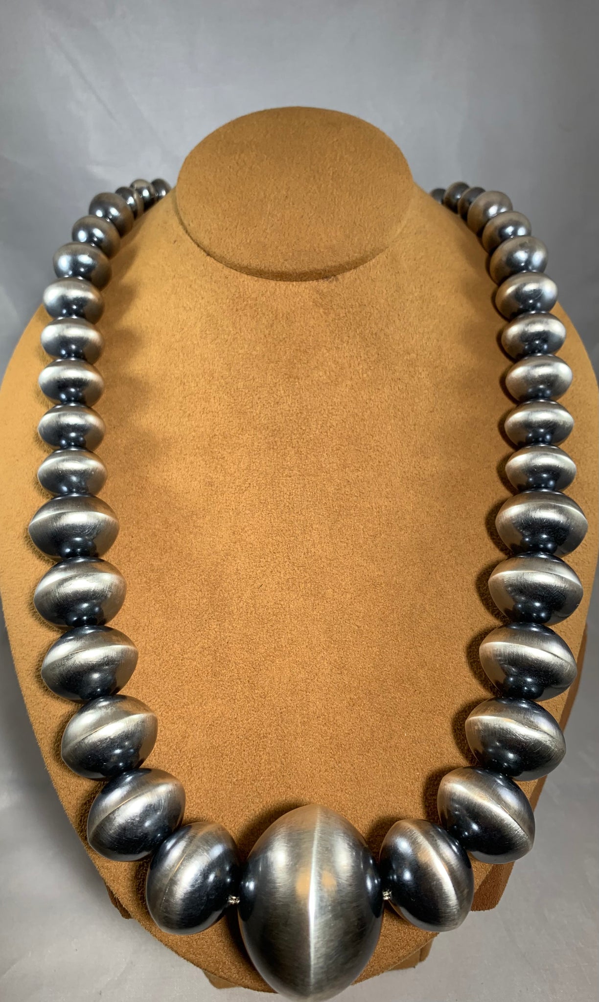 31” Inch Navajo Bead Necklace by Ruby Haley