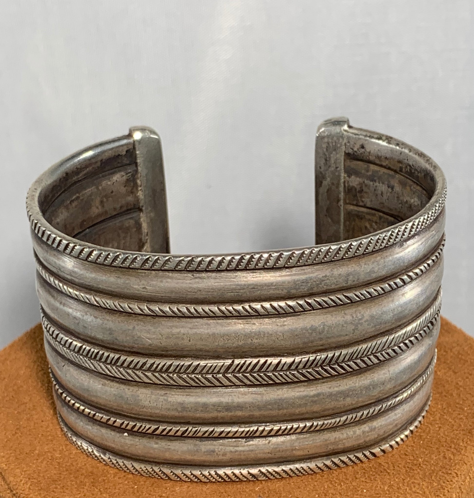 Coin Silver Cuff by Jock Favour
